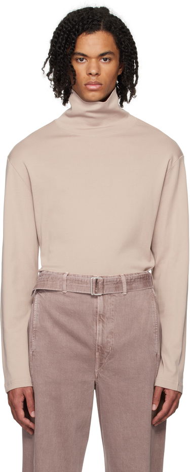 Sweater LEMAIRE Long Sleeve Turtleneck Beige | TO1302 LJ1016, 0