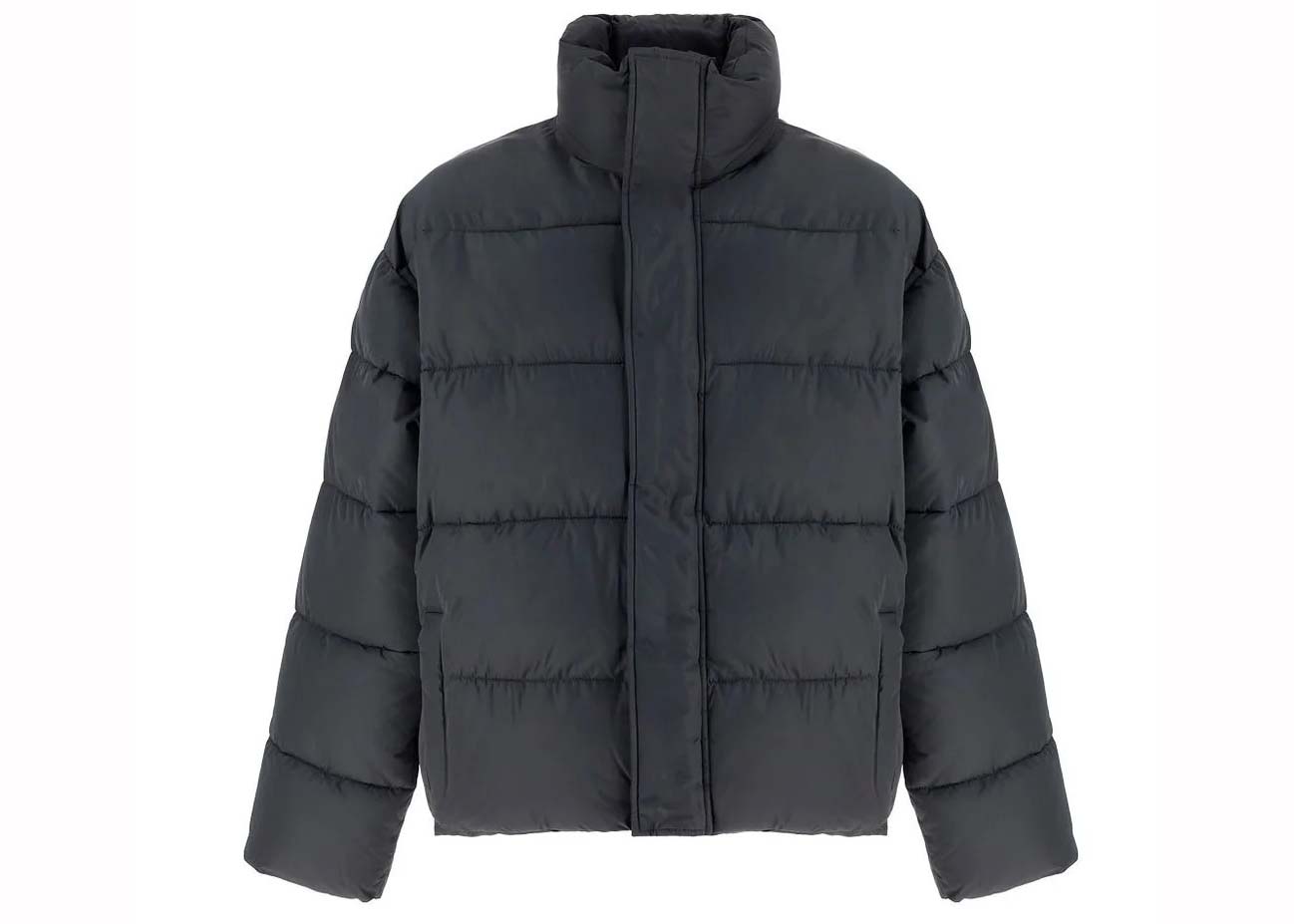 Puffer jakke Balenciaga BB Puffer Jacket Black Sort | 642228TYD361404, 0