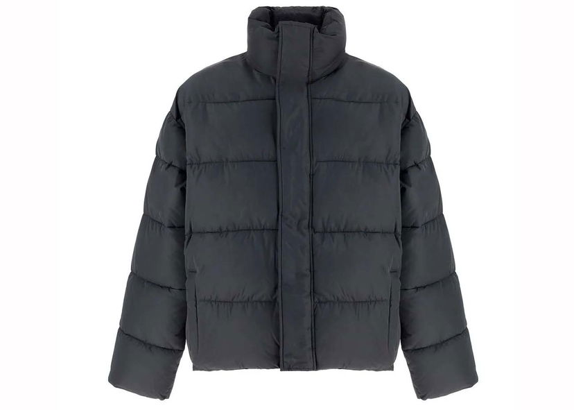 Puffer jakke Balenciaga BB Puffer Jacket Black Sort | 642228TYD361404