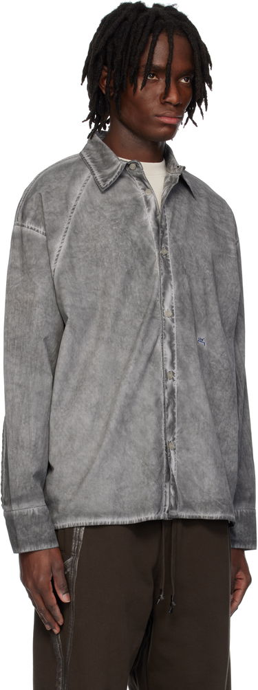 Skjorte A-COLD-WALL* A-COLD-WALL* Dissect Long Sleeve Shirt Grå | ACWMSH159, 1
