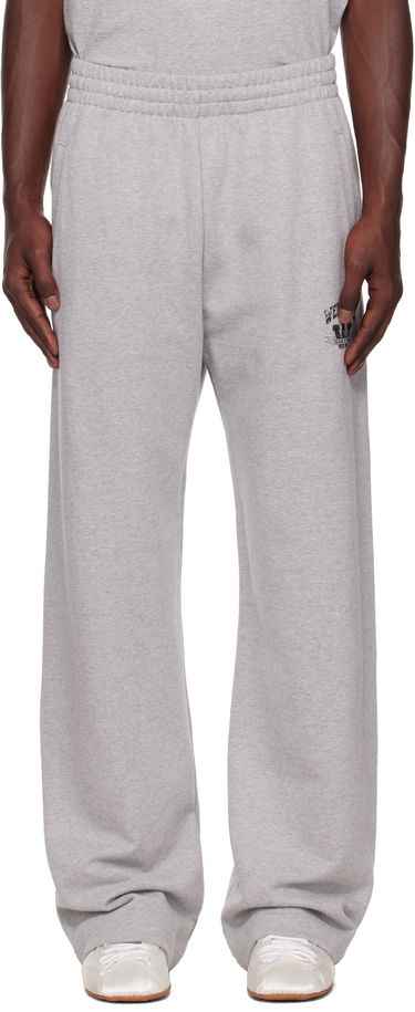Joggingbukser We11done We11done Collegiate Sweatpants Grå | WD-TA2-25-706-U-MG, 0