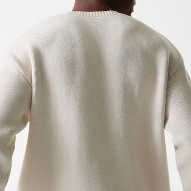 Sweater New Era New Era NBA LA Lakers Oversized Knit Sweater Beige | 60684350, 6