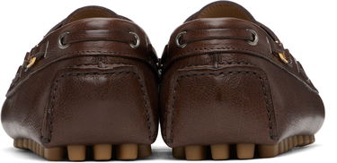 Sneakers og sko Valentino Valentino Garavani Driver Fastaway Buffalo Loafers Brun | 6Y2S0J59PNJ, 1