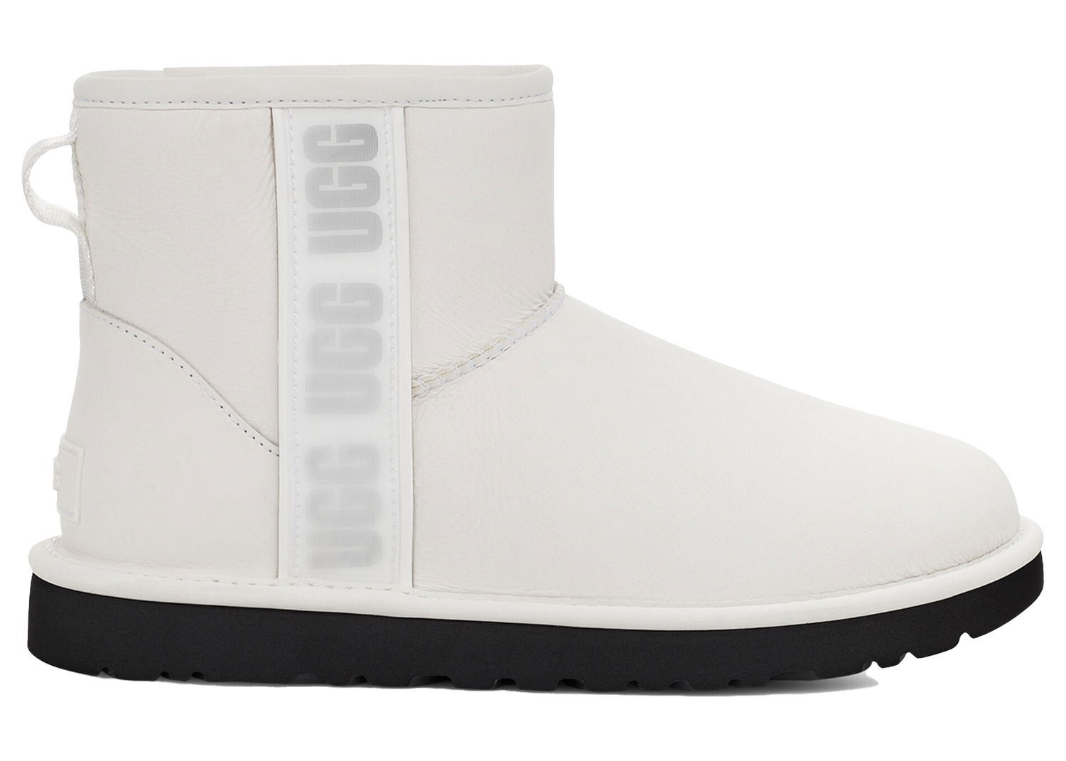 Sneakers og sko UGG Classic Mini Side Logo Boot Hvid | 1133490-UMWH, 0