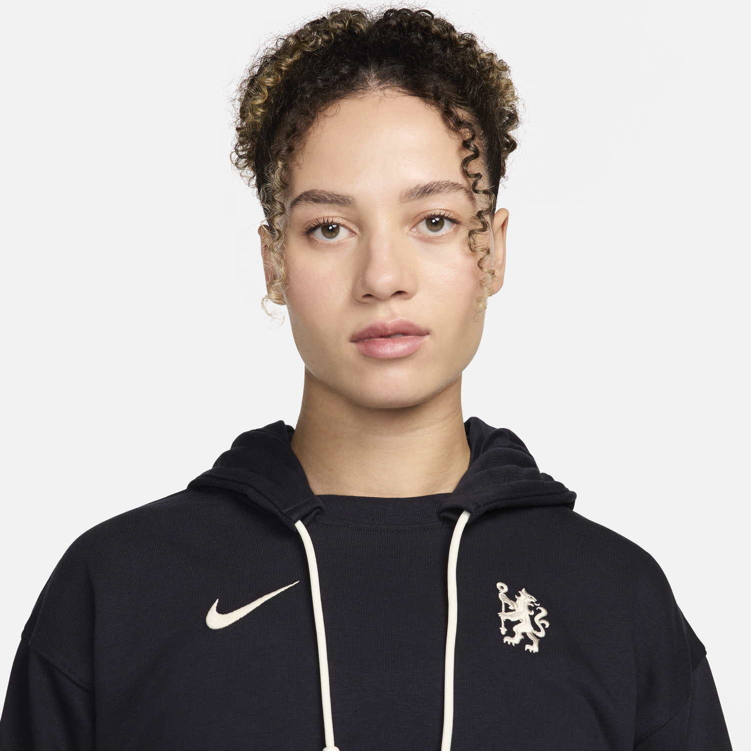 Sweatshirt Nike Dri-FIT Chelsea FC Standard Issue Mørkeblå | FN7768-426, 1