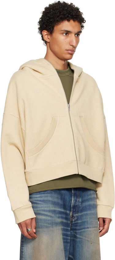 Sweatshirt Entire Studios Entire Studios Eternal Zip Hoodie Beige | ES2202TP, 1