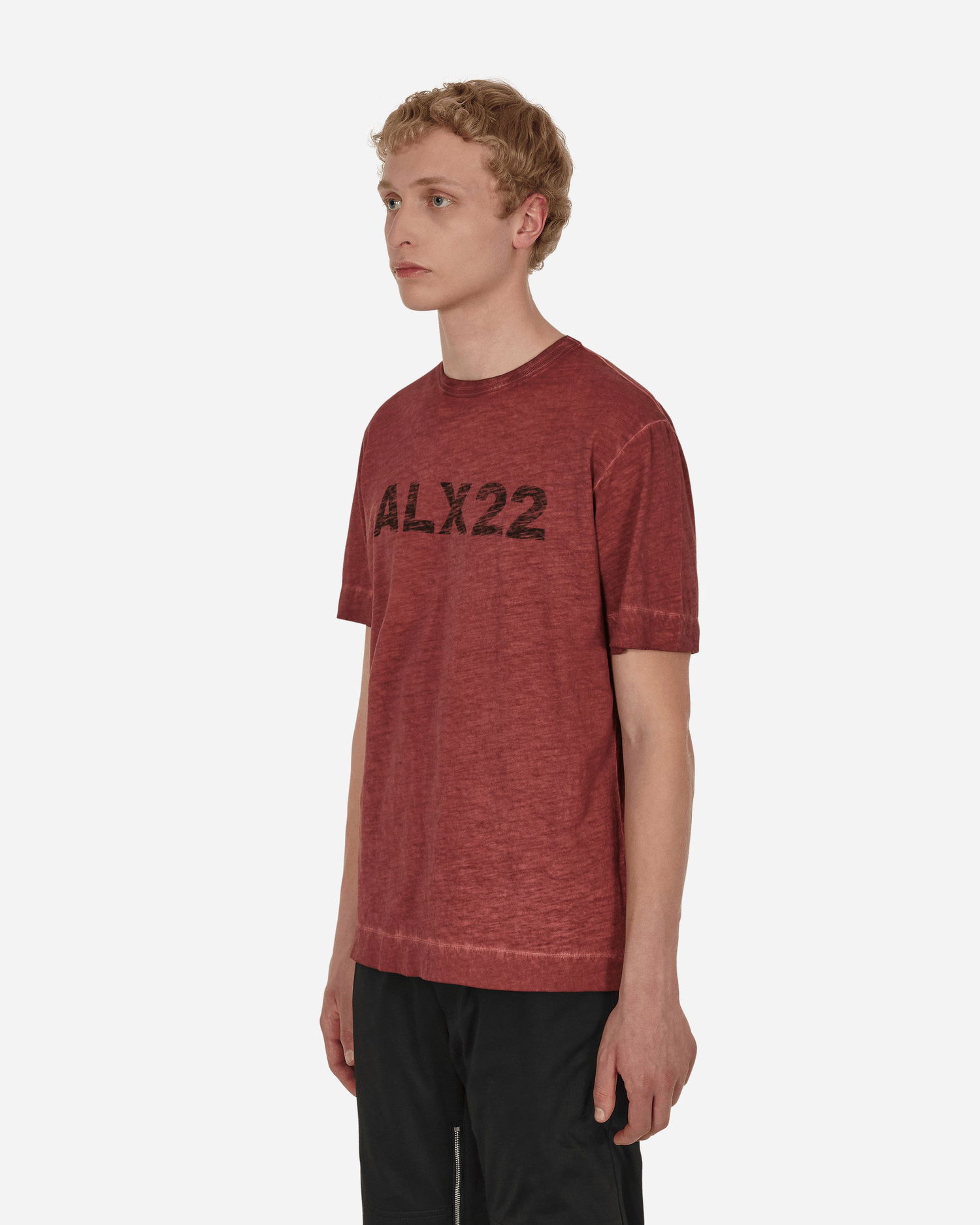 T-shirt 1017 ALYX 9SM Exclusive Logo T-Shirt Rød | AXMTS0308FA01 RED0001, 1