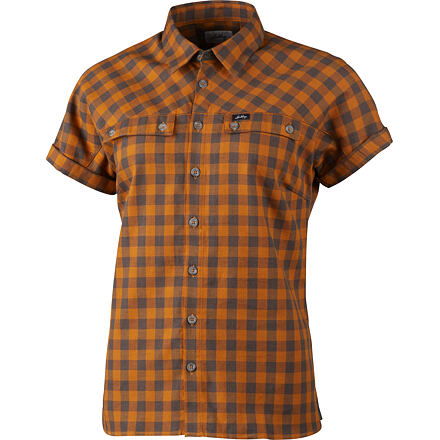 Skjorte Lundhags Lundhags Ekren Short Sleeve Shirt Orange | 1129097