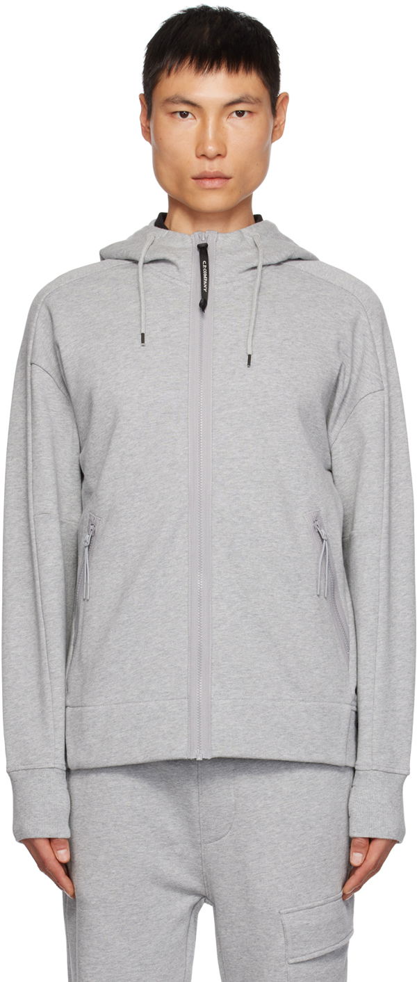 Sweatshirt C.P. Company Raised Google Hoodie Grå | 15CMSS082A-005086W, 0