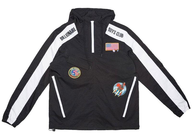Vindjakke BILLIONAIRE BOYS CLUB Billionaire Boys Club Tech Anorak Sort | 8917404BLK