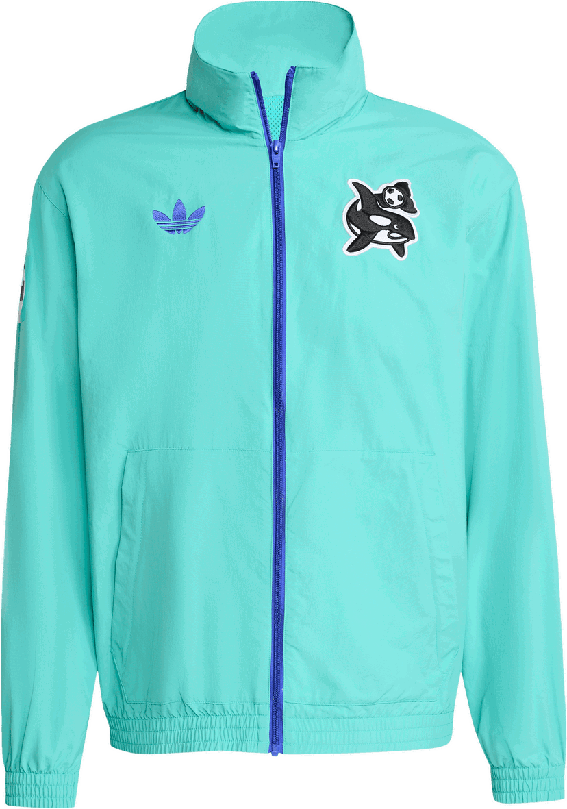 Vindjakke adidas Originals Originals Seattle Sounders FC Anthem Jacket Turkis | jm5026