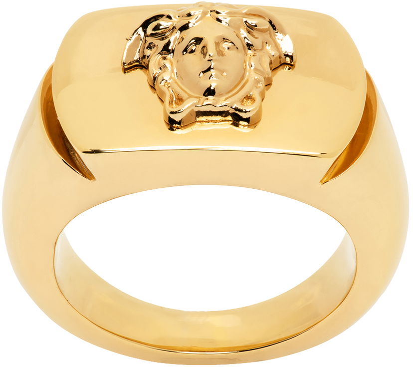 Ring Versace Medusa Ring "Gold" Metalisk | 1013676_1A00620