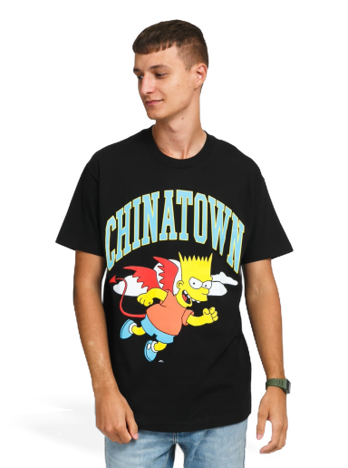 T-shirt MARKET The Simpsons Devil Arc Tee Sort | CTM1990342 / 0001