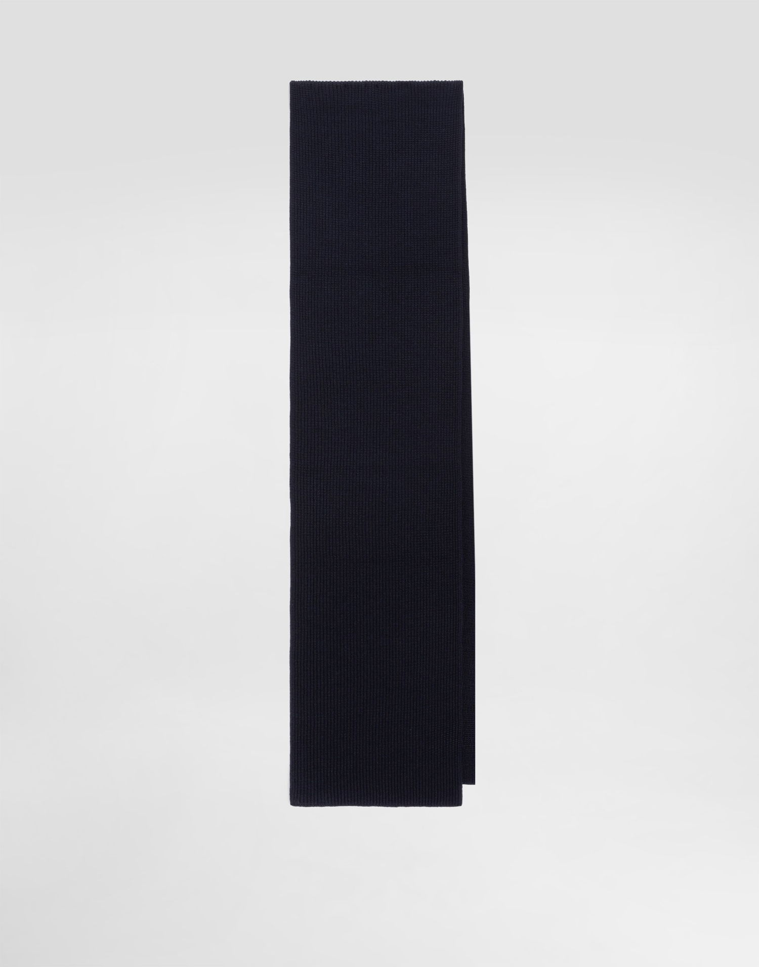 Tørklæde Dolce & Gabbana Dolce & Gabbana Knitted Wool Scarf Mørkeblå | GX13KZJDVCIB0665, 1