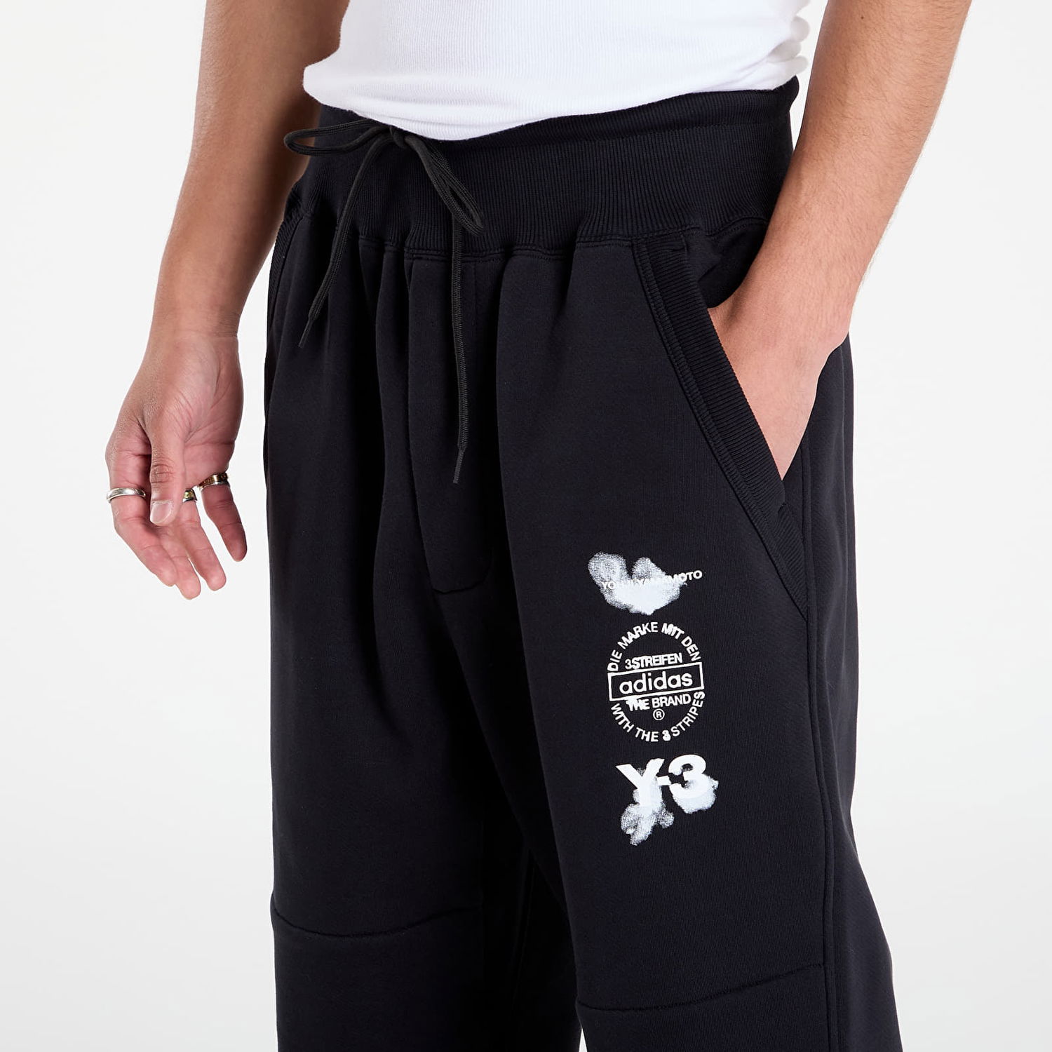 Joggingbukser Y-3 Y-3 M Track Pants Sort | JX7267, 1
