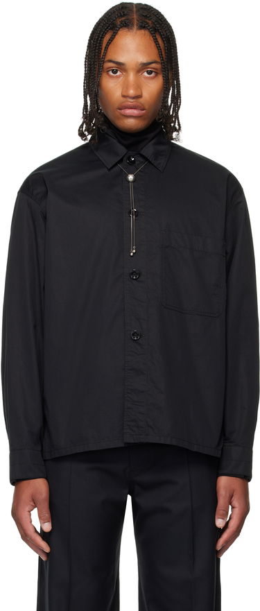 Skjorte LEMAIRE Lemaire Pyjama Shirt Sort | SH1198 LF1207, 0
