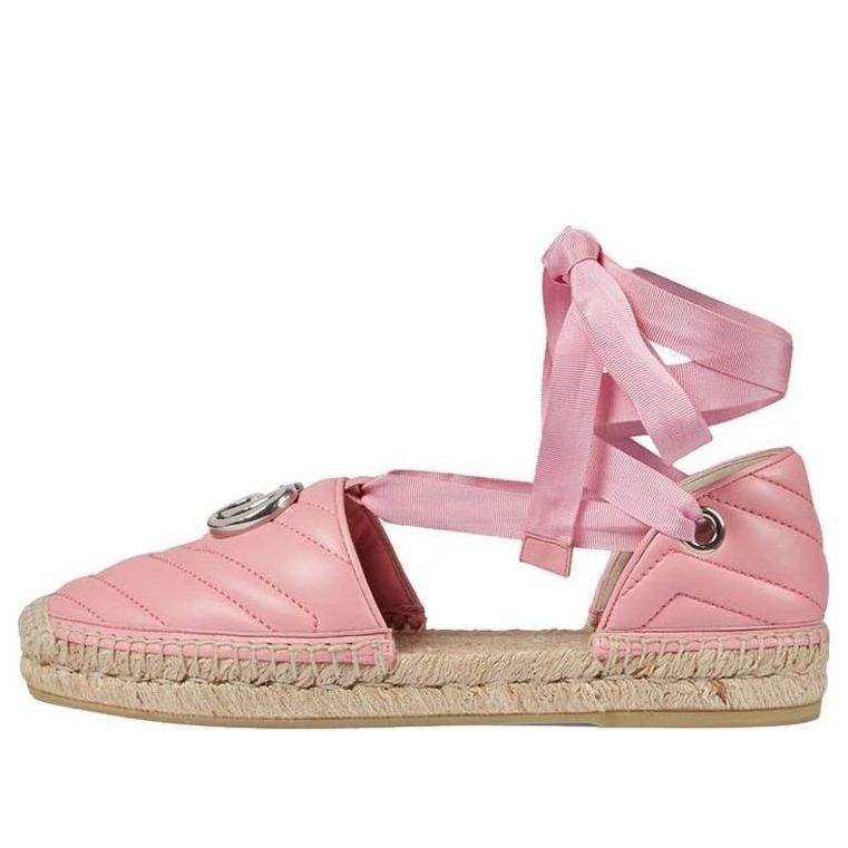 Sneakers og sko Gucci Espadrilles With Interlocking G Lyserød | 628148-BTMO0-5815, 0