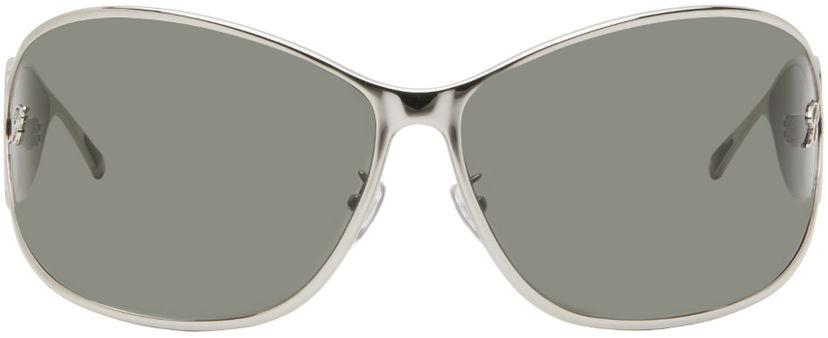 Solbriller Blumarine Wraparound Sunglasses Metalisk | P444W088A