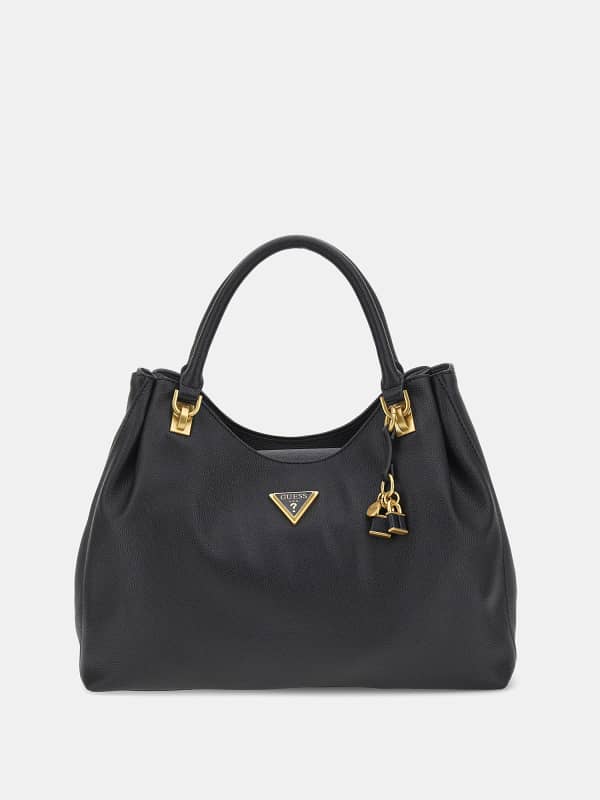 Håndtaske GUESS Cosette Charm Shopper Sort | HWVA9222230, 0