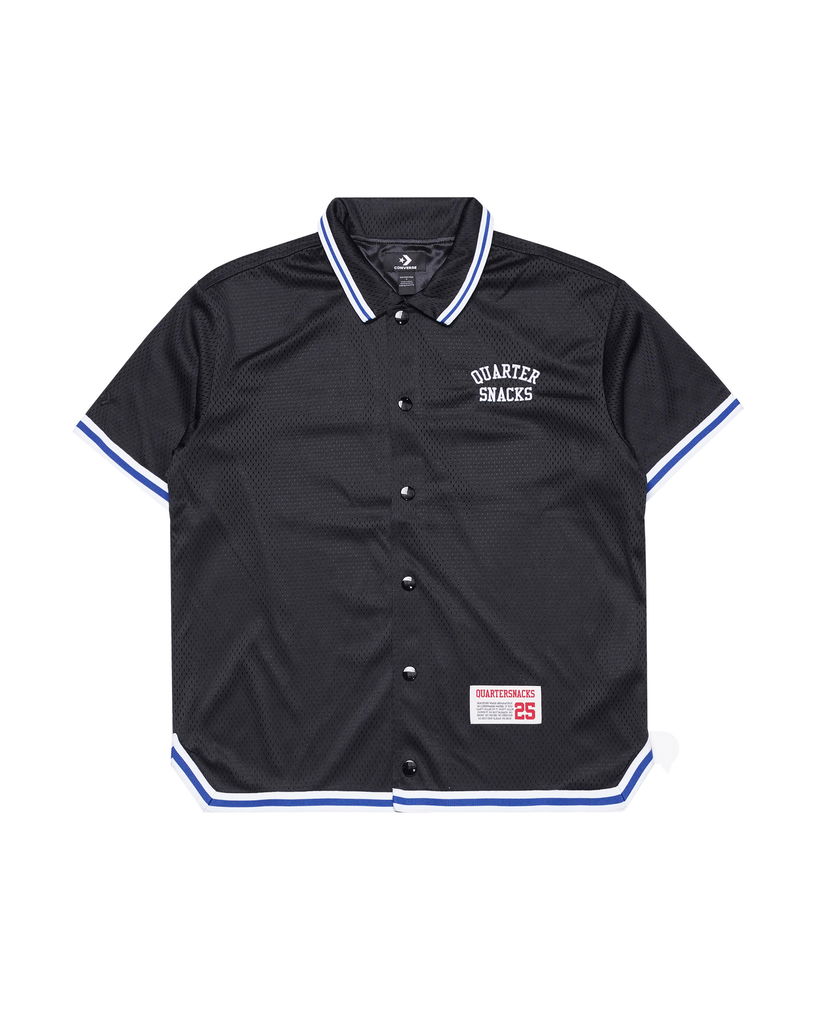 Skjorte Converse QUARTERSNACKS x WARM UP TOP Sort | 10026952-A01