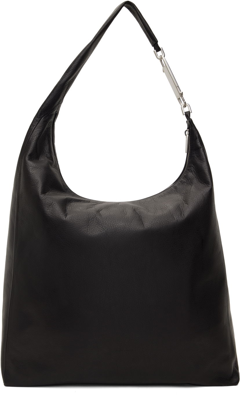 Skuldertaske Rick Owens Rick Owens Hollywood Gemini Shoulder Bag Sort | RA01E0624 LCN