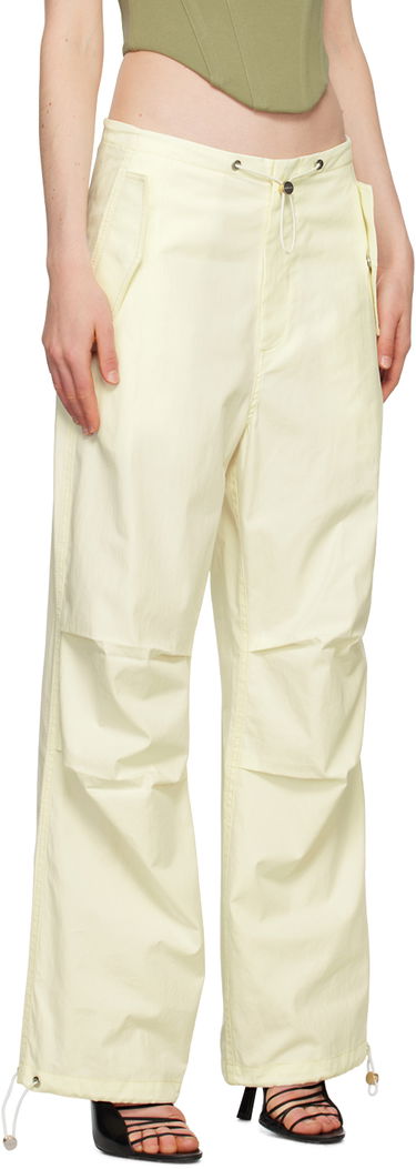 Cargo bukser Dion Lee Parachute Trousers with Drawstring Waist Beige | C2100R23, 1