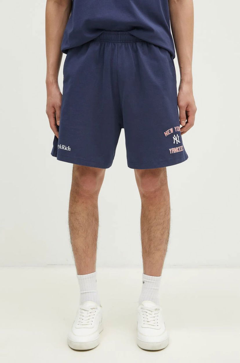 Shorts Sporty & Rich Home Run Gym Shorts Blå | SH039505300BL32