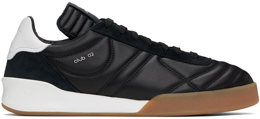 Sneakers og sko Courrèges Club02 Leather Sort | 123SCS077CR0023