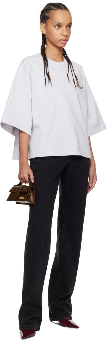 T-shirt Jacquemus Jacquemus 'The Corto' T-Shirt Grå | 25E251JS216-2102, 3