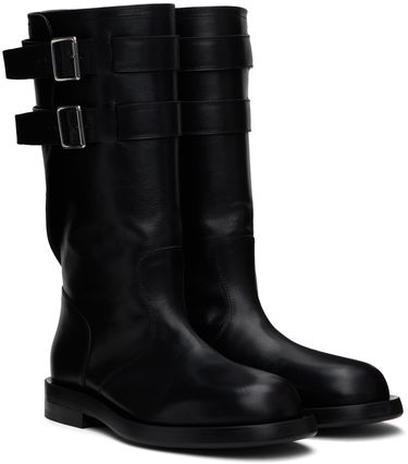 Tøj Ann Demeulemeester Ann Demeulemeester Milan Soft Biker Boots Sort | 2402-M-R42-LT141-099, 3