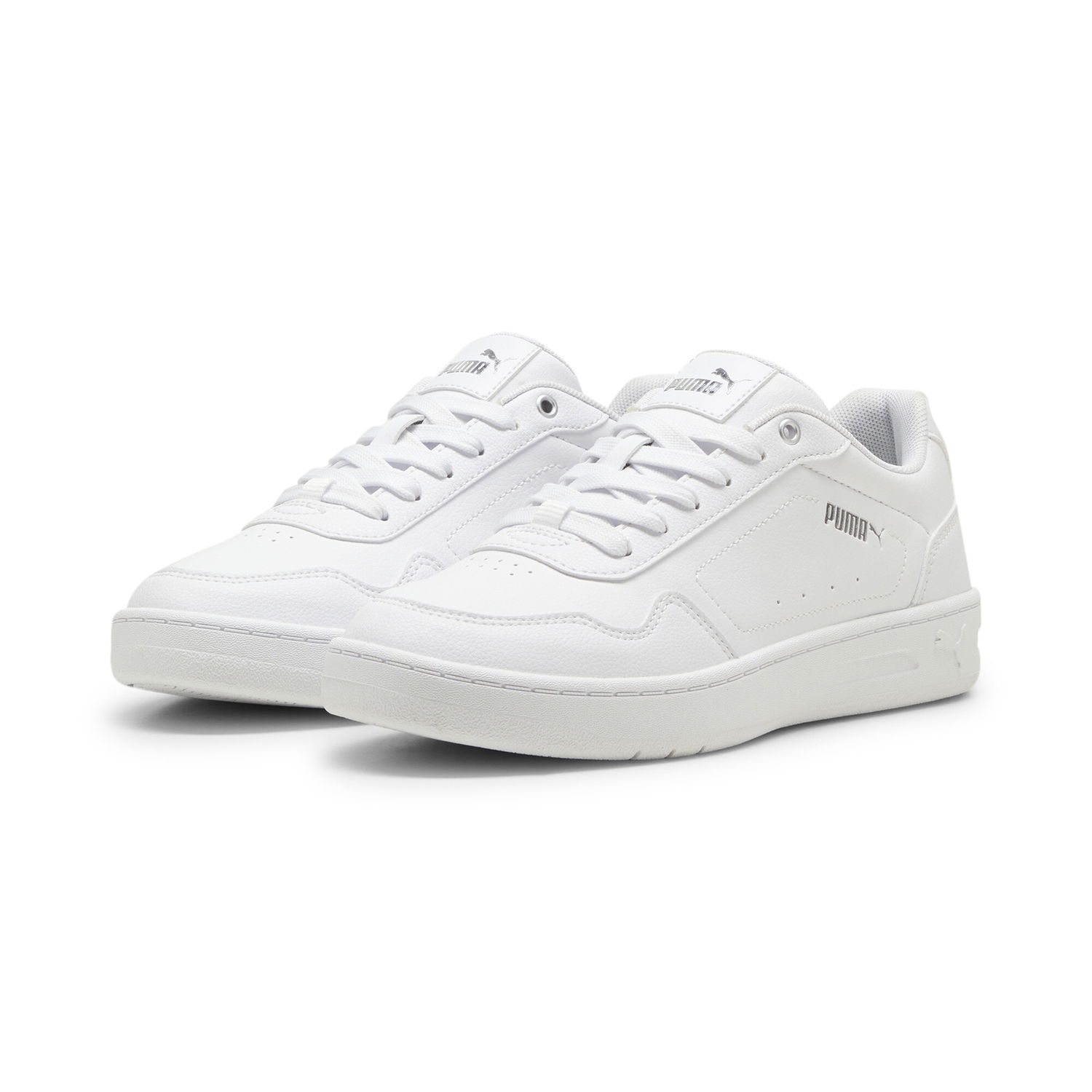 Sneakers og sko Puma Court Classy Hvid | 395021_01, 1