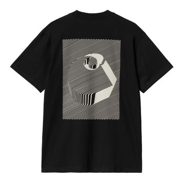 T-shirt Carhartt WIP Jalou Graphic T-Shirt Sort | I033944_9, 3