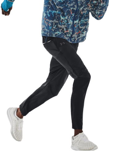 Joggingbukser Under Armour Storm Outrun Cold Sort | 1373665-001, 0