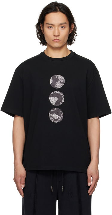 T-shirt Feng Chen Wang Feng Chen Wang Patch T-Shirt Sort | FUS19TS11, 0