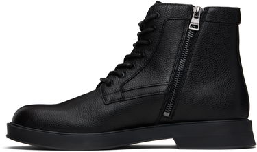 Sneakers og sko BOSS Hugo Grained Leather Boots Sort | 50552559, 2
