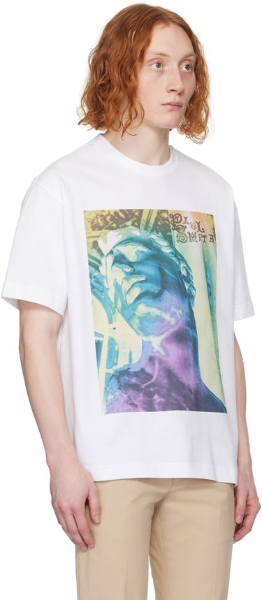 T-shirt Paul Smith Paul Smith St Sebastian Graphic T-Shirt Hvid | M1R-110Y-MP4276-01, 1