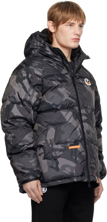 Parka AAPE by A Bathing Ape AAPE by A Bathing Ape Reversible Down Jacket Sort | AAPDNM7669XXNBKL, 3