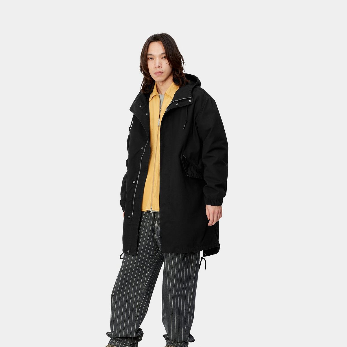 Parka Carhartt WIP Madock Parka Sort | I032978_89_06, 0