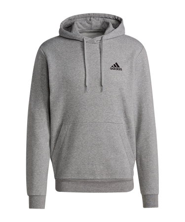 Sweatshirt adidas Originals Hoodie Essential Feel Cozy Grå | h12213, 0