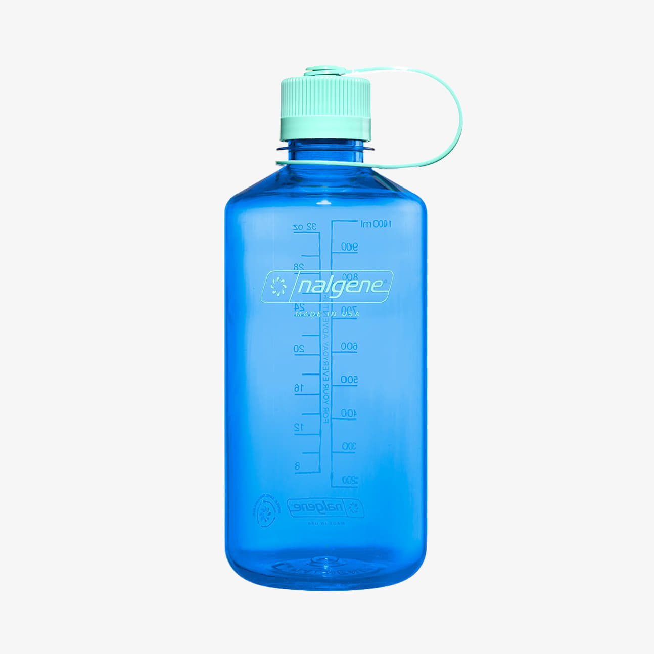 Drikkeflaske Nalgene Narrow Mouth Sustain Water Bottle 1000ml Blå | 2021-3332, 1