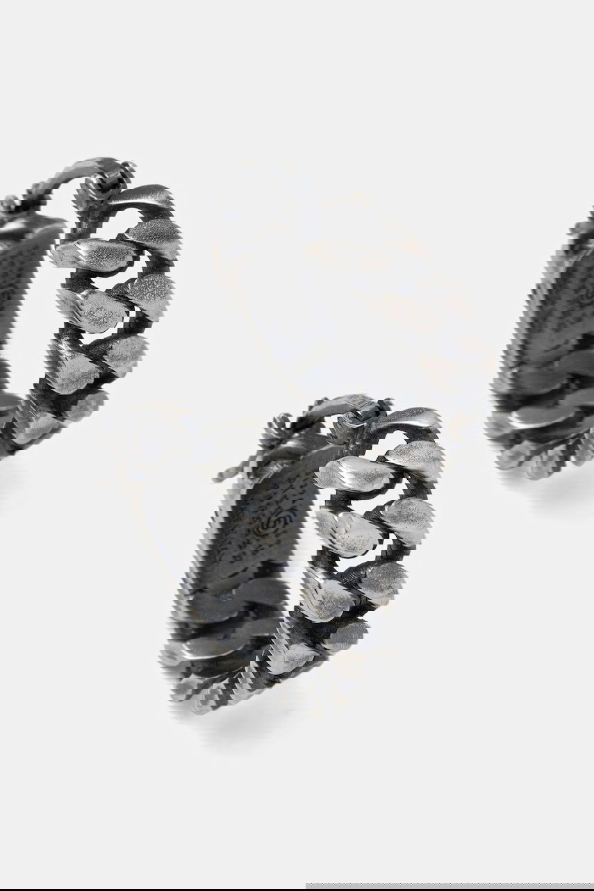 Øreringe Maison Margiela MM6 Maison Margiela Oxidized Chain-Link Earrings Metalisk | SM7VG0100.SV0235.954, 0