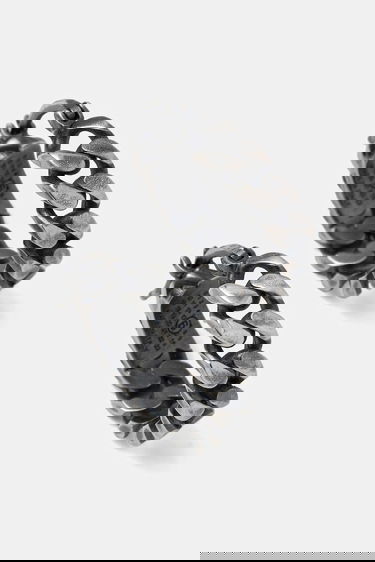 Øreringe Maison Margiela MM6 Maison Margiela Oxidized Chain-Link Earrings Metalisk | SM7VG0100.SV0235.954, 0