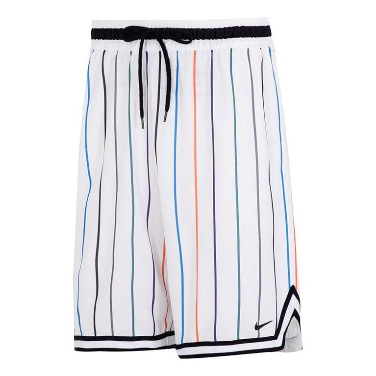 Shorts Nike Striped Basketball Shorts Hvid | DX0254-100, 0
