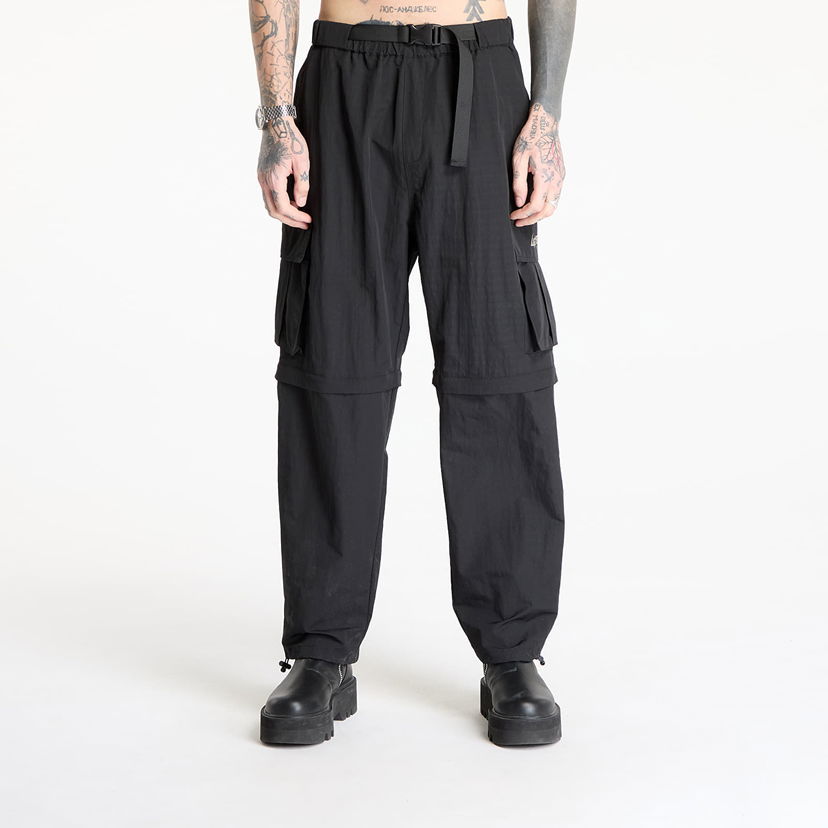 Cargo bukser Wasted Paris Wasted Paris Blade Hunter Zip-Off Cargo Pants Sort | WP_000276