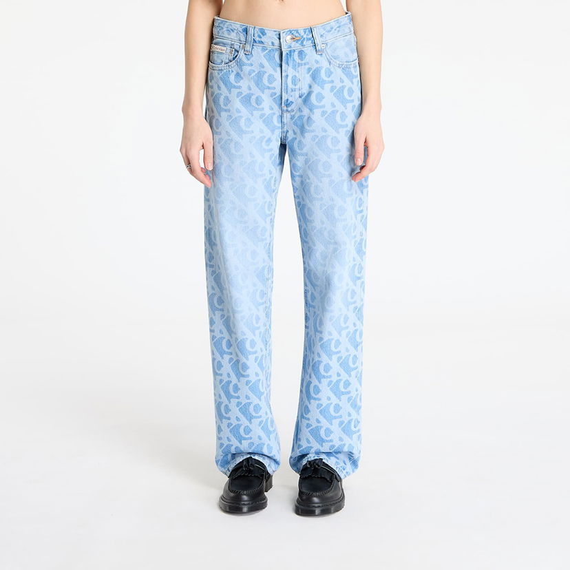 Jeans CALVIN KLEIN Calvin Klein Jeans Signature 90S Straight Jeans Blå | LV047B007G XHU