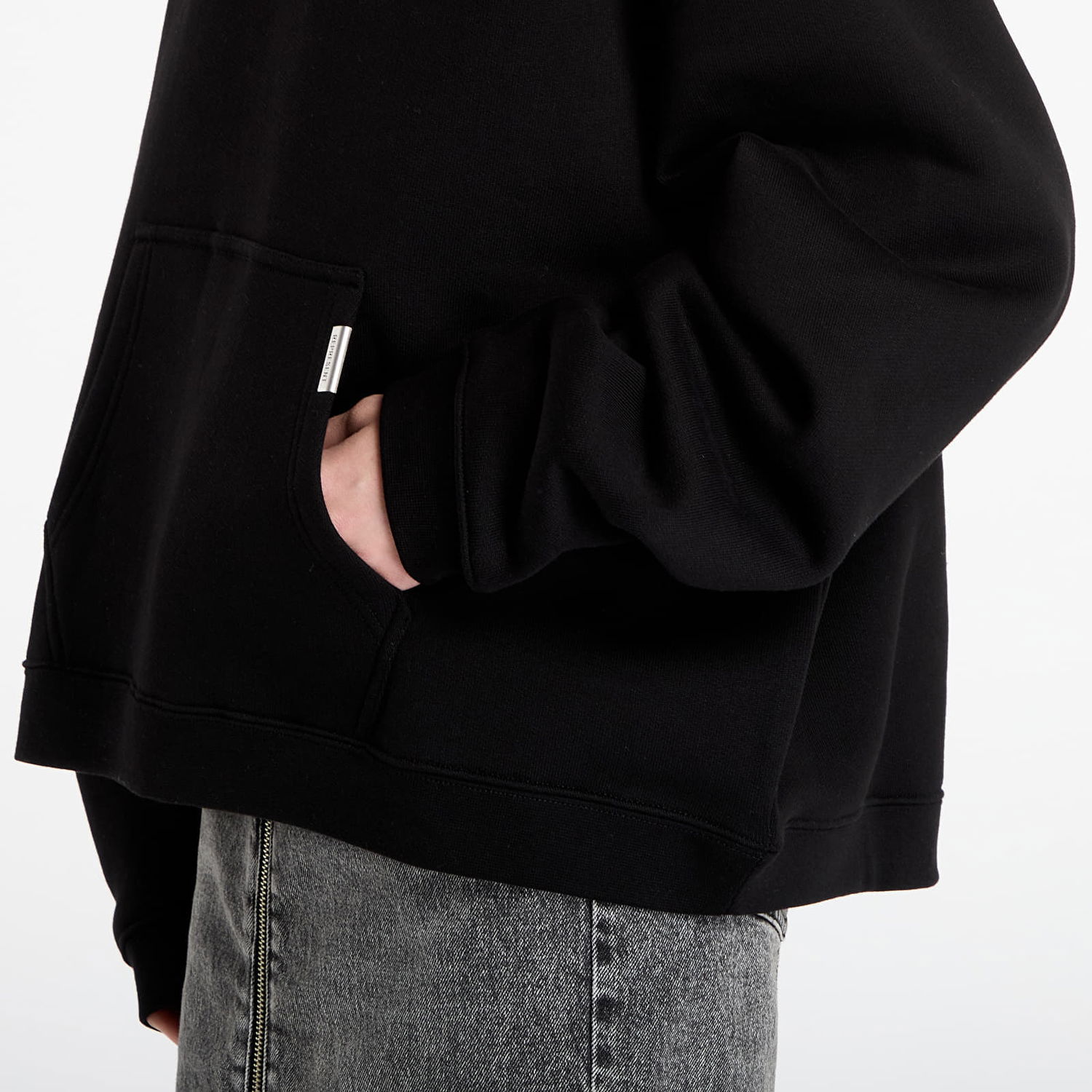 Sweatshirt Represent Clo Initial Boxy Oversized Hoodie Sort | INM413-001, 1