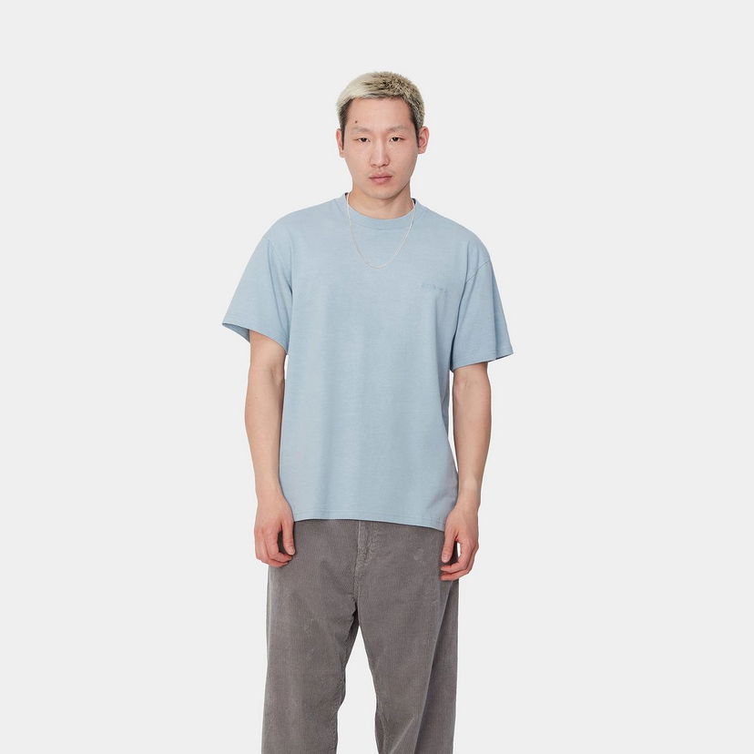 T-shirt Carhartt WIP Duster Script Short Sleeve T-Shirt Blå | I033622_9