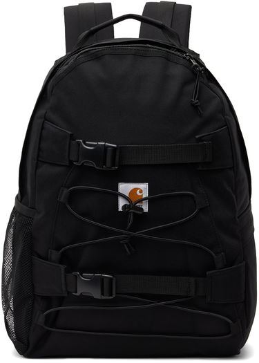 Rygsæk Carhartt WIP Black Corduroy Detail Backpack Sort | I031468, 0