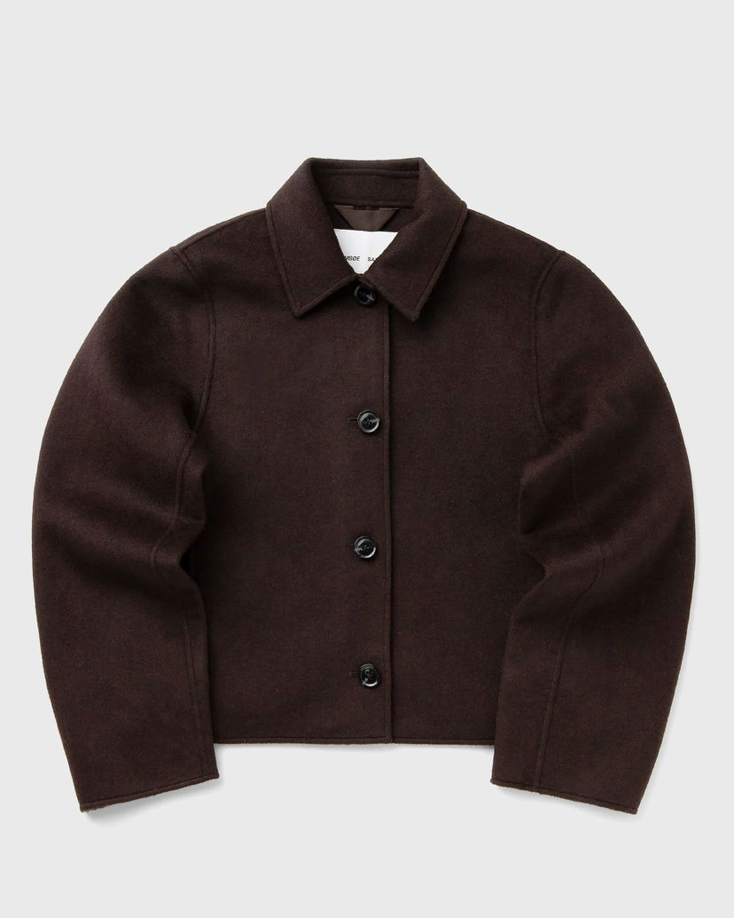 Jakke Samsoe Samsoe Saholly Cropped Jacket Brun | F25300160-191111TCX