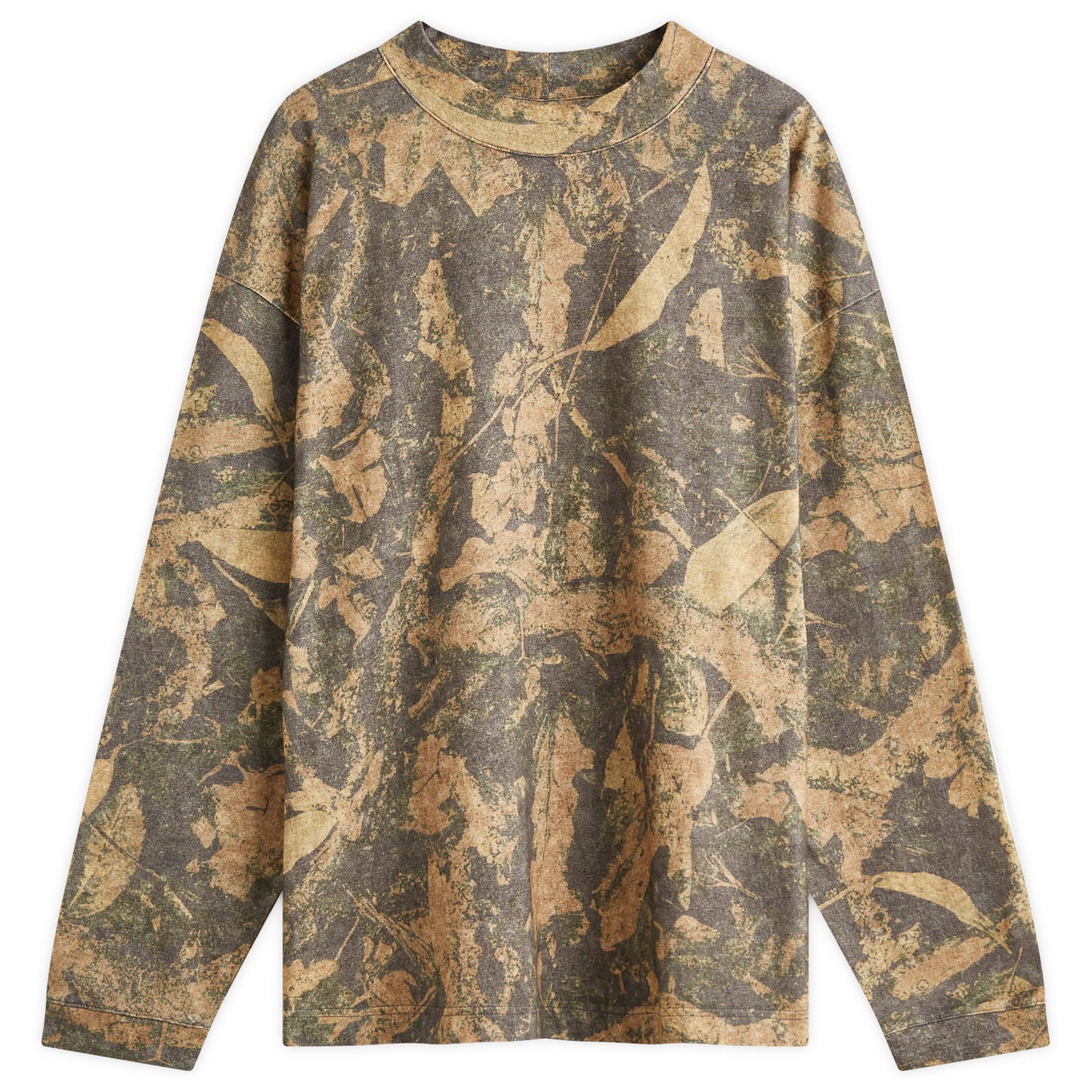 Skjorte Acne Studios Camo Vintage T-Shirt Brun | CL0317-DRY, 0